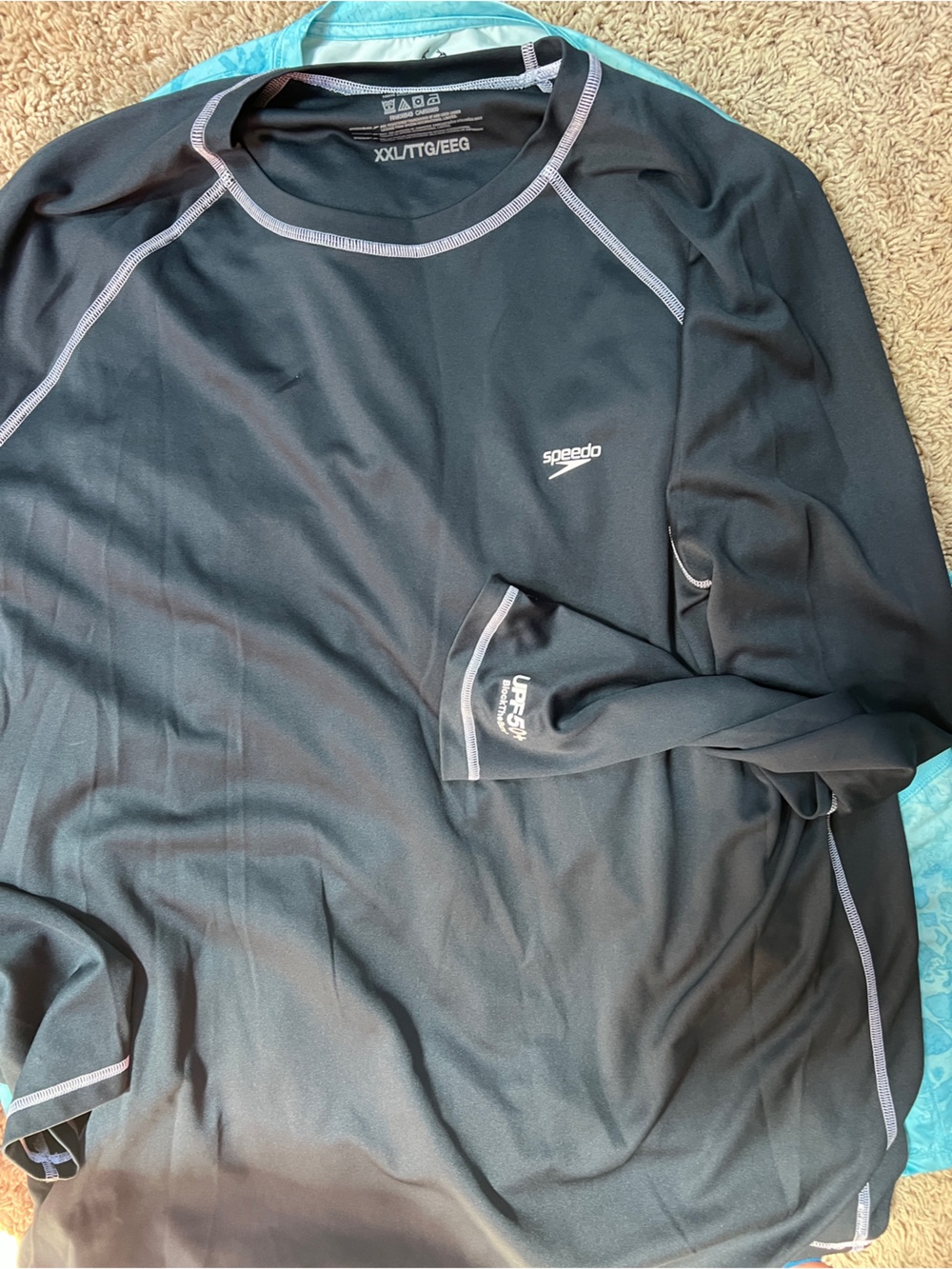 Speedo Men’s Swim Rash Guard XXL